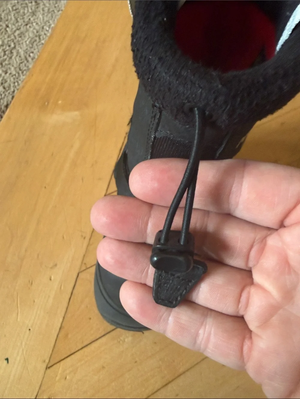 The North Face Kids Black Insulated Snow Boots